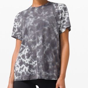Lululemon All Yours Tee Tie Dye sz 10 worn once!